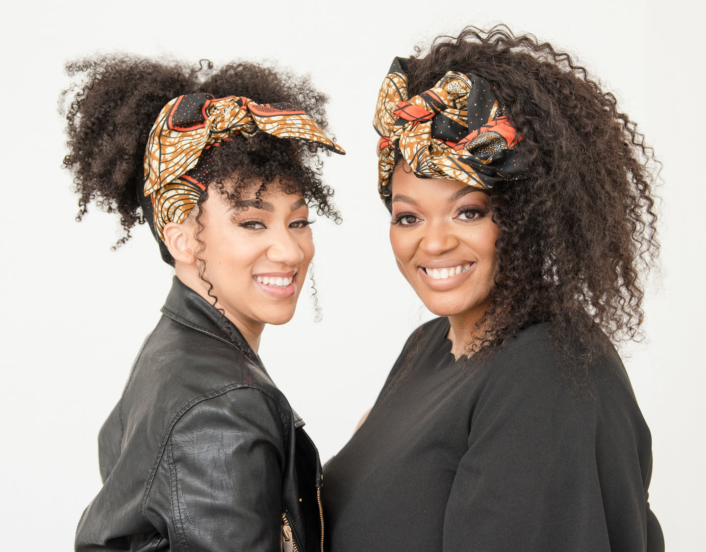 SATIN-LINED HEADWRAPS