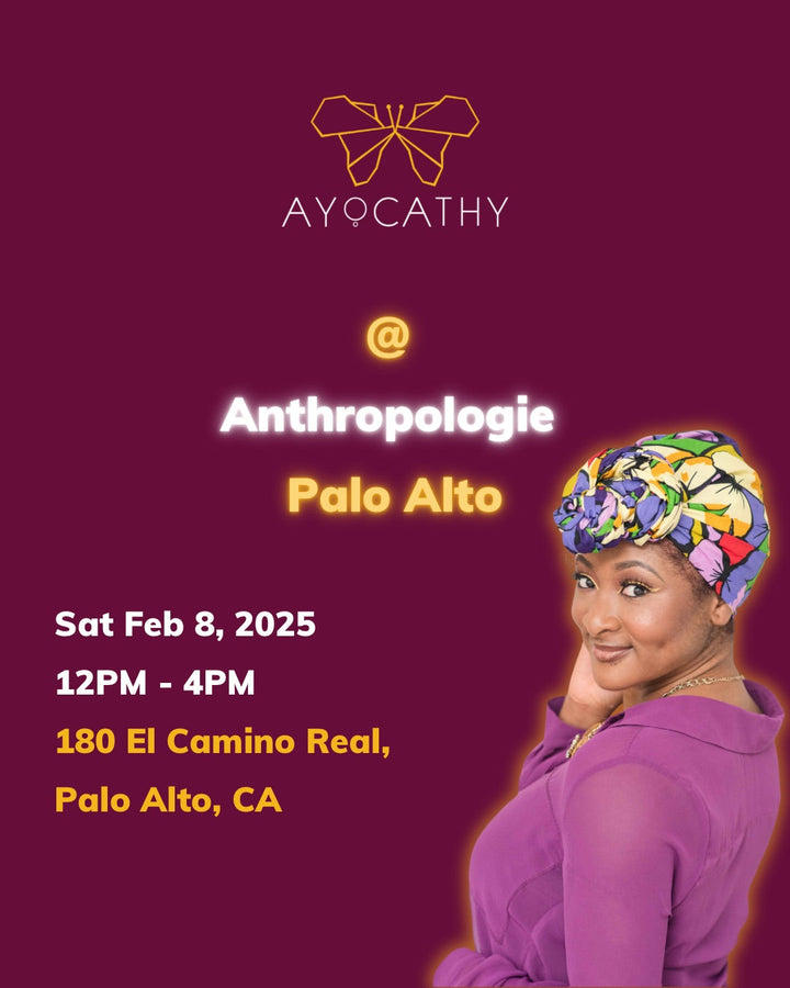 AYOCATHY Pop-up at Anthropologie Stanford February 8, 2025