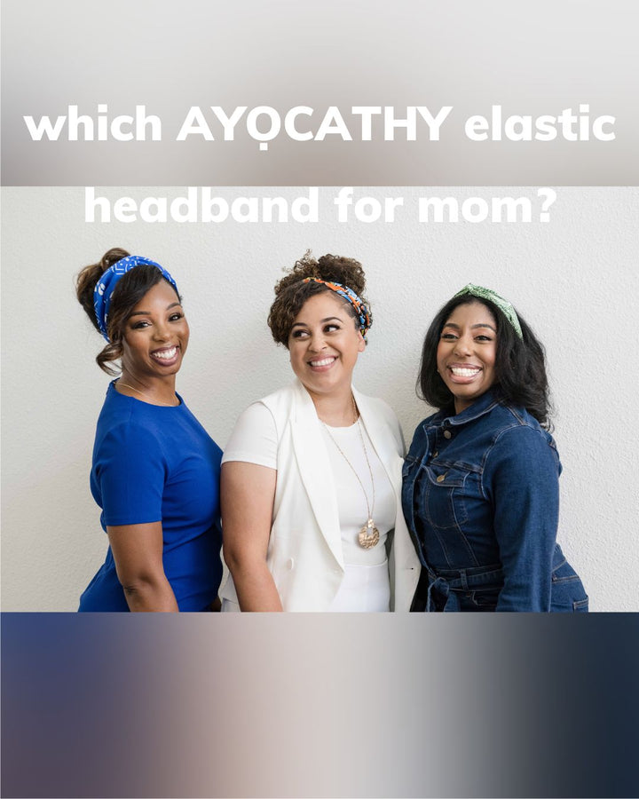Elastic headbands: effortless style for every kind of mom