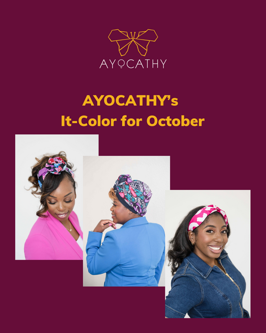 AYOCATHY’s It-Color for October