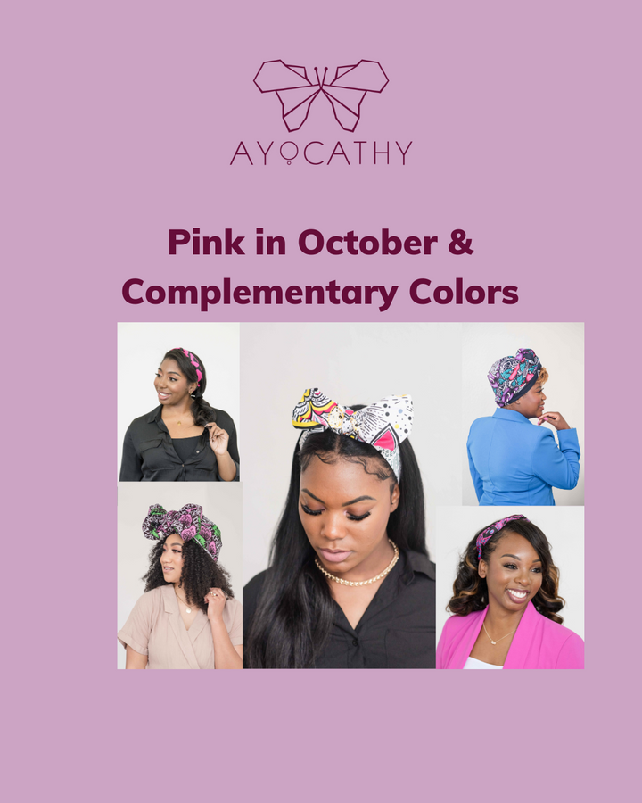 Pink in October & Complementary Colors