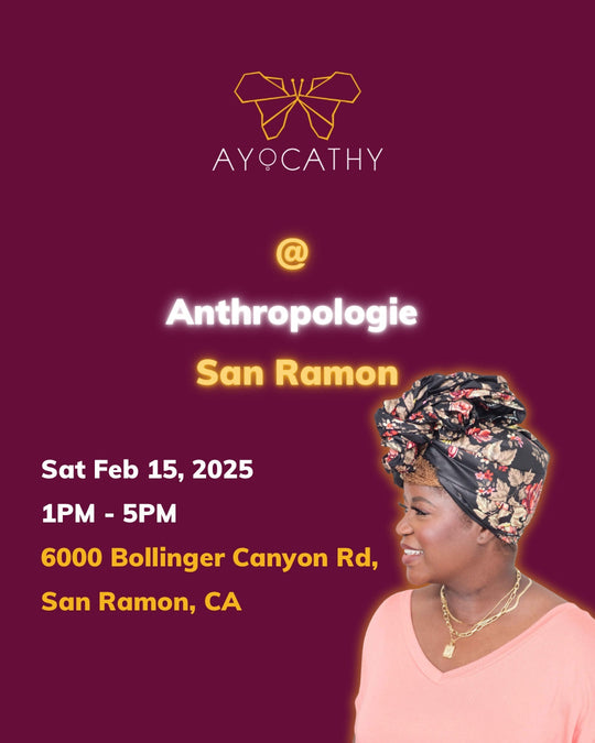 AYOCATHY Pop-up at Anthropologie San Ramon February 15, 2025