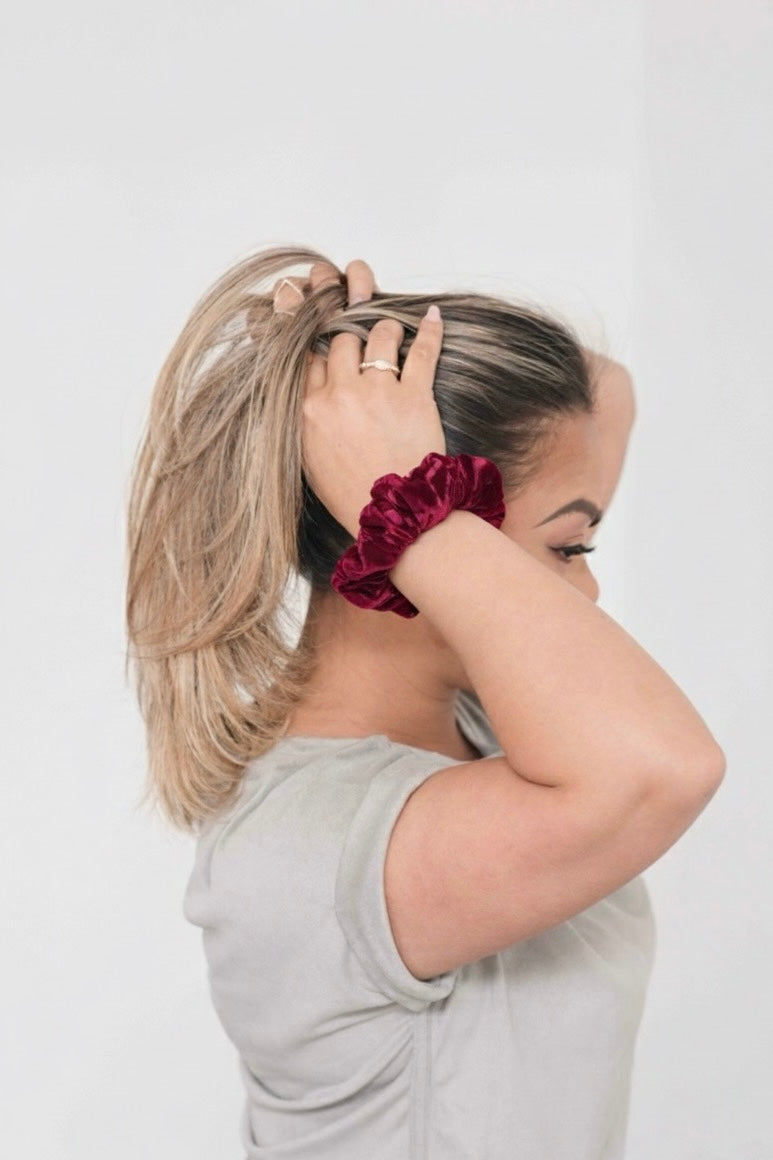 Garnet Scrunchie